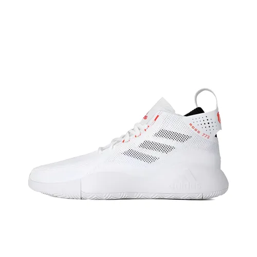 Adidas D Rose 773 MID Топ Баскетбольные кроссовки Мужской Белый