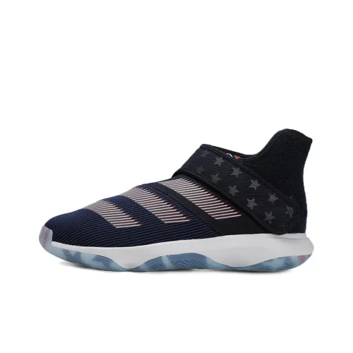 Adidas Harden B E 3 FIBA Харден Non Нижняя юбка Легкий Низкий Топ Баскетбольные кроссовки Мужской Captain America Цветовая схема