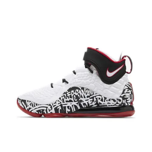 Nike Lebron 17 Баскетбольные кроссовки MID Топ Унисекс