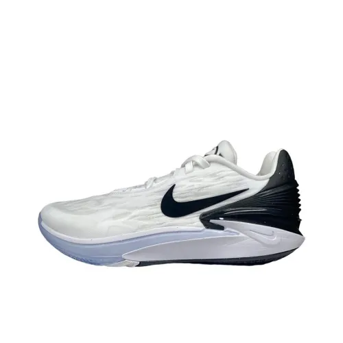 Nike Air Zoom г.T. Cut 2 TB Амортизаторы Slip-resistant Низкий Топ Баскетбольные кроссовки Мужской Белый Черный