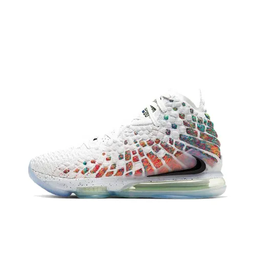 Nike Lebron 17 Баскетбольные кроссовки MID Топ Мужской