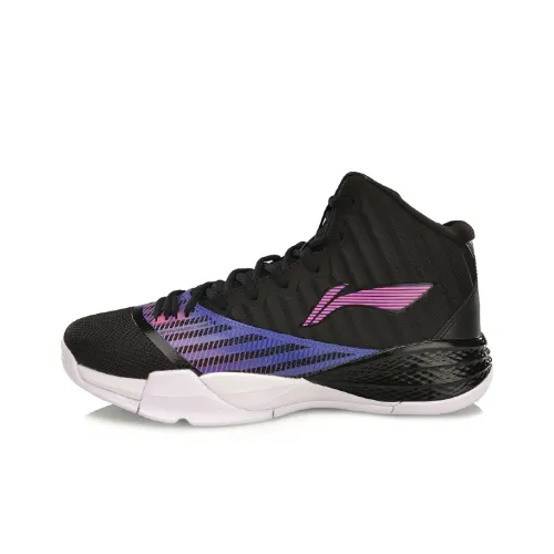 LINING BADFIVE Винтажные баскетбольные кроссовки High Top Мужские