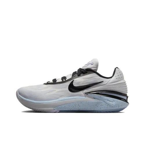 Nike Air Zoom г.T. Cut 2 Амортизаторы Устойчивость к истиранию Низкий Топ Баскетбольные кроссовки Унисекс Серый