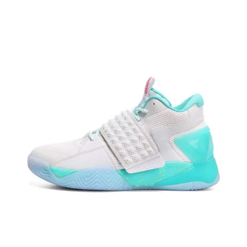 PEAK Амортизация Устойчивый к истиранию Покрытие устойчивое к царапинам MID Топ Баскетбольные кроссовки Мужские