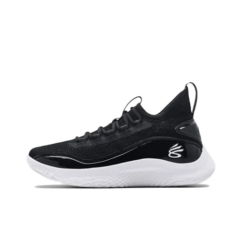 Under Armour Curry 8 Curry Team MID Баскетбольные кроссовки Unisex Черный