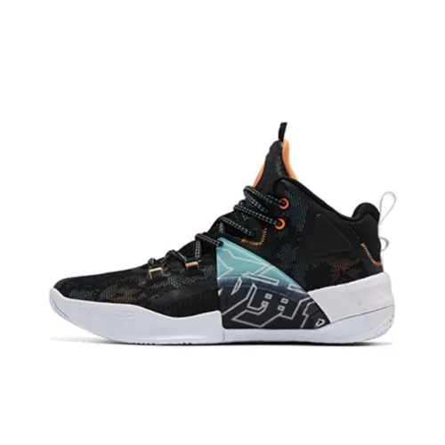 QIAODAN Zhanji 5 Баскетбольные кроссовки Высокий Топ Мужской