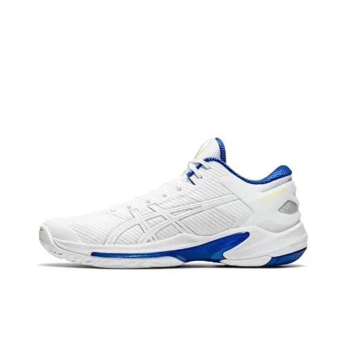 Asics Гель Burst 24 Low Топ Баскетбольные кроссовки для игры Мужские Белый Синий