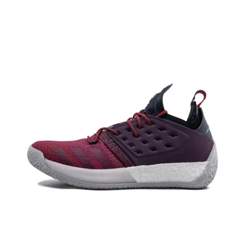 Adidas Harden Vol.2 Harden 2 Амортизаторы Устойчивость к истиранию Низкий Топ Баскетбольные кроссовки Мужской Красный