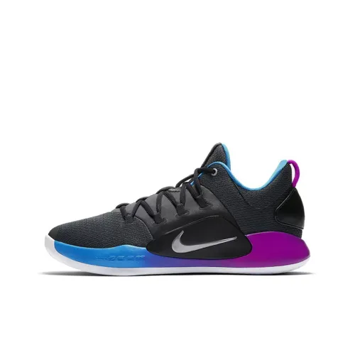Nike Hyperdunk X Low Топ Баскетбольные кроссовки Унисекс Черный Синий Фиолетовый