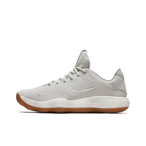 Nike Hyperdunk 2017 Low Shock Absorbers Противоскользящие Устойчивые к истиранию Низкий Топ Баскетбольные кроссовки Мужские Серые