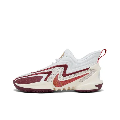 Nike Cosmic Unity 2 Амортизирующие шоки противоскользящие устойчивые к истиранию низкий топ баскетбольные кроссовки мужской белый