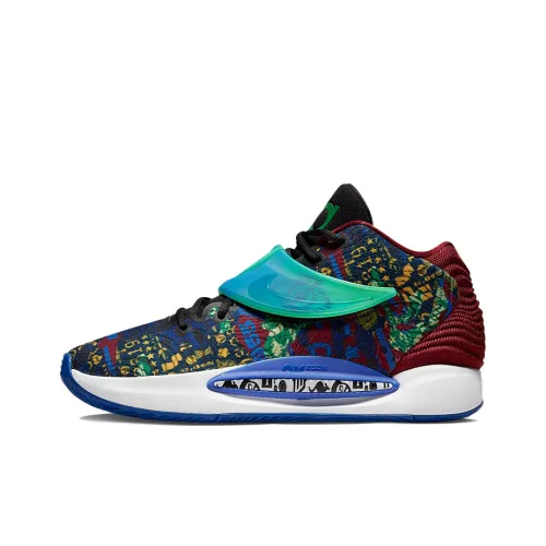 Nike KD 14 Баскетбольные кроссовки MID Топ Мужской