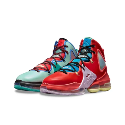 Nike Lebron 19 EP 'The Карта' Джеймс 19 High Топ Баскетбольные кроссовки для игры Мужской Многоцветный Азиатская Версия