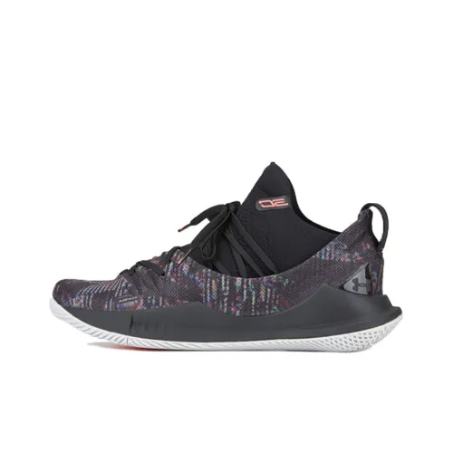 Under Armour CURRY 5 CURRY 5 Game Ready Low Топ Баскетбольные кроссовки Мужской Черный Многоцветный