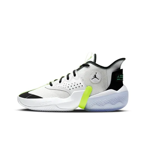 Джордан React Elevation Амортизация Противоскользящий Устойчивый к истиранию Покрытие Поддержка MID Топ