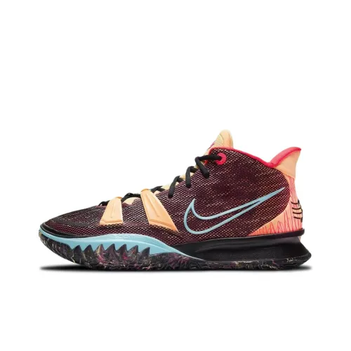 Nike Kyrie 7 Баскетбольные кроссовки MID Топ Унисекс