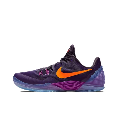 Nike Venomenon 5 Zoom Kobe Venomenon 5 Anti-Slip Lightweight Low-Top Баскетбольные кроссовки Мужской Виноградный фиолетовый