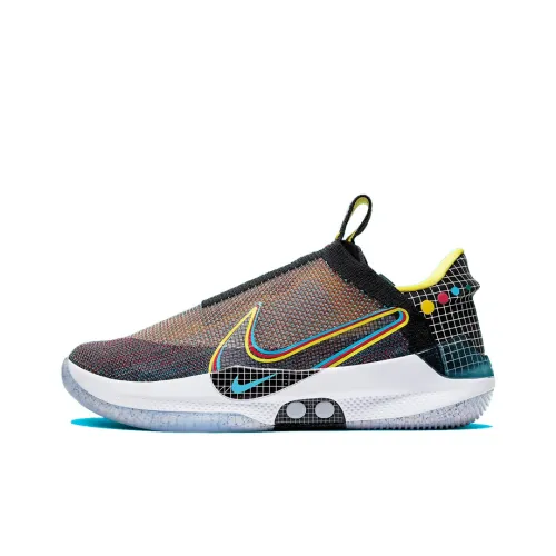 Nike Adapt BB Slip-resistant Abrasion-resistant Lightweight Low-Top Basketball Shoes Men's Multicolor Найк Адапт BB Противоскользящий Устойчивый к истиранию Легкий Низкий Топ Баскетбольные Кроссовки Мужские Многоцветные