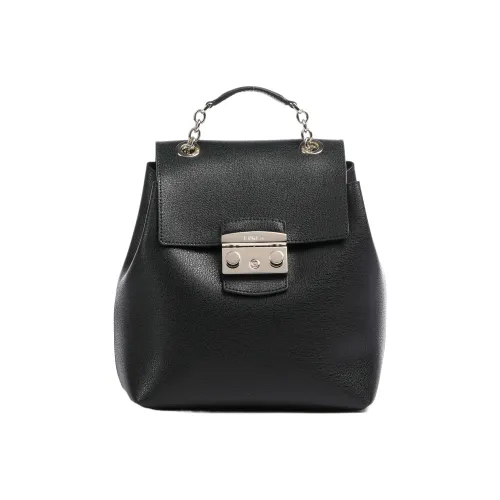Furla Кожа Рюкзак Женские Черный