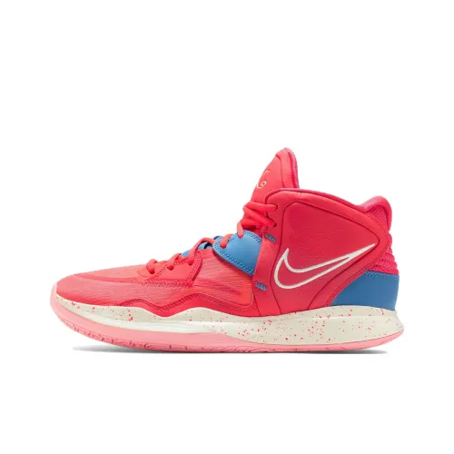 Nike Kyrie 8 Infinity Kyrie 8 Mid Топ Воздух Zoom Баскетбольные кроссовки Унисекс Розовый Азиатская версия