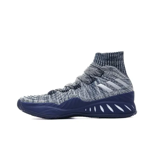 Adidas Crazy Explosive 2017 Высокие Баскетбольные Кроссовки Мужские Синие Белые