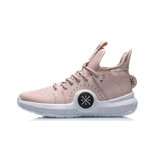 Подкладка Wade Collection Амортизация Поддержка MID Топ Баскетбольные кроссовки Мужской Кофе Чайный красный