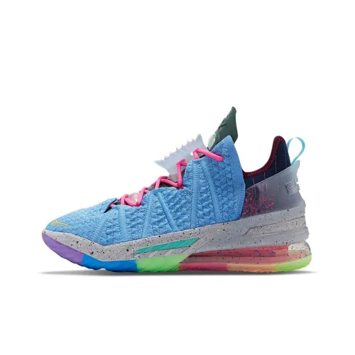 Nike Lebron 18 Баскетбольные кроссовки MID Топ Мужской