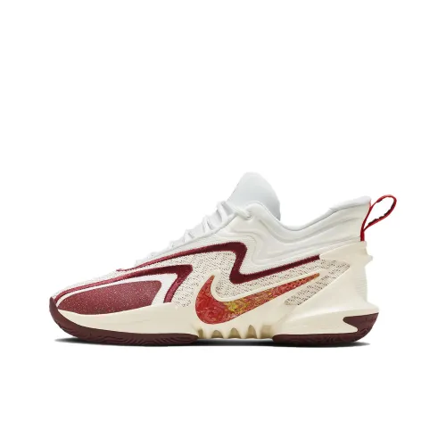 Nike Cosmic Unity 2 EP Low Топ Баскетбольные кроссовки Унисекс Бежевый Красный Белый