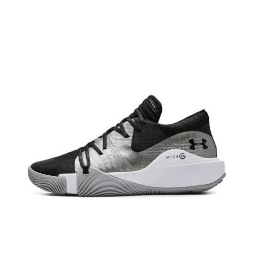 Under Armour Anatomix Spawn Low противоскользящие устойчивые к истиранию дышащие низкие баскетбольные кроссовки унисекс