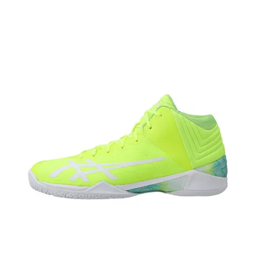 Asics Гель Burst 22 MID Топ Баскетбольные кроссовки Мужской Желтый Белый