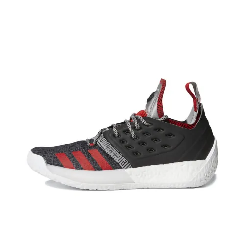 Adidas Harden Vol.2 Slip-resistant Abrasion-resistant Lightweight Low-Top Basketball Shoes for Playing Men's Black Adidas Harden Vol.2 Противоскользящие Устойчивые к истиранию Легкие Низкие Баскетбольные Кроссовки для Игры Мужские Черные