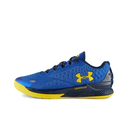 Under Armour Curry 1 Low Dub Nation Under Armour Curry Нескользящий Легкий Низкий Топ Баскетбольные кроссовки для игры
