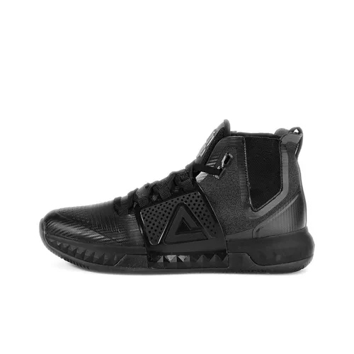 PEAK Slip-resistant Abrasion-resistant MID Топ Баскетбольные кроссовки Мужской Черный