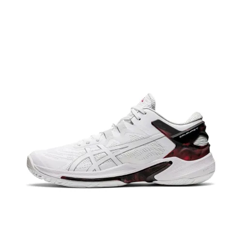 Asics Гель Burst 25 Low Топ Баскетбольные кроссовки Мужской Белый Красный