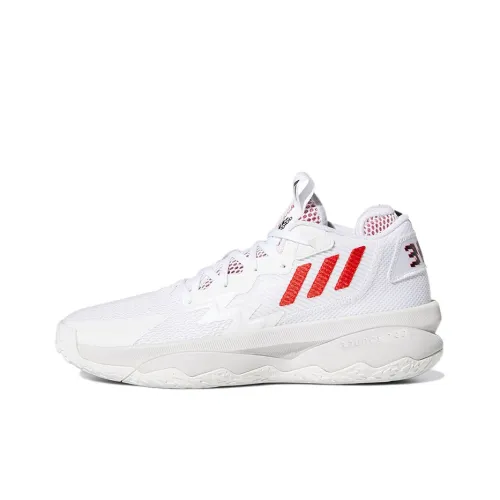 Adidas D Lillard 8 Баскетбольные кроссовки MID Топ Унисекс