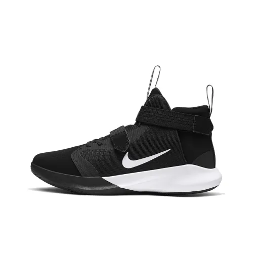 Nike Precision 3 4E MID Топ Баскетбольные кроссовки Мужской Черный