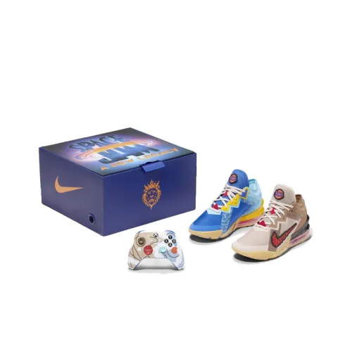 XBOX совместное издание x Nike Lebron 18 Low 'Wile E. X Roadrunner' Air Slam Dunk Аbrasion Resistant Поддержка
