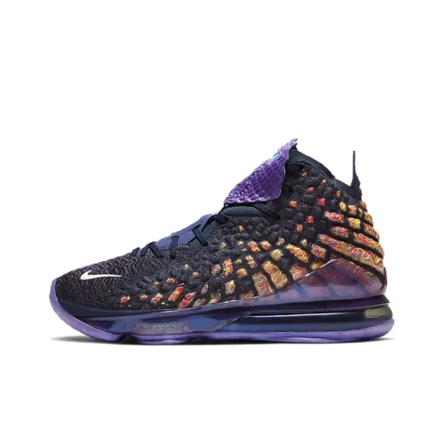 Nike Lebron 17 AS EP Monstars Высокие Баскетбольные Кроссовки Унисекс Многоцветные Азиатская Версия