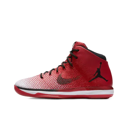 Jordan Air Джордан 31 Чикаго Нескользящий Легкий Высокий Топ Баскетбольные Кроссовки для Игры Мужской Красный