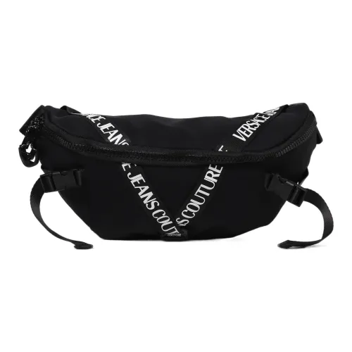 VERSACE JEANS COUTURE Нейлоновая сумка через плечо сумка на плечо поясная сумка большая мужская черная
