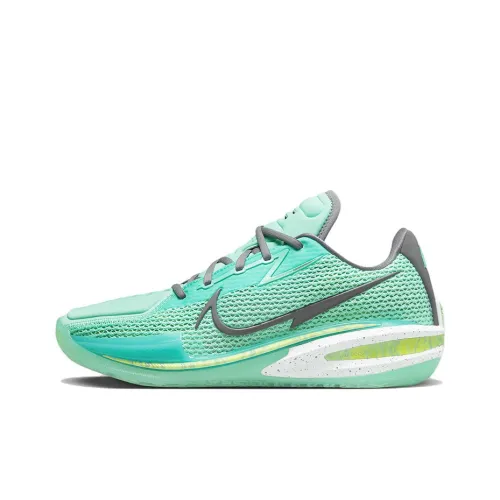 Nike Air Zoom Cut 1 Low Топ Баскетбольные кроссовки для игры Унисекс Зеленый Международная версия
