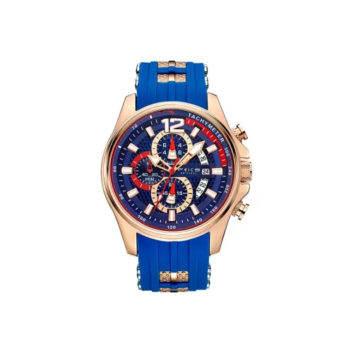 FEIKE Серия Wind Chasing Кварцевый механизм Часы Мужские Синий циферблат FK037 1