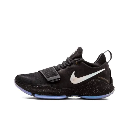 Nike PG 1 Shining Pre Термо Низкий Топ Баскетбольные Кроссовки для Игры Мужской Черный