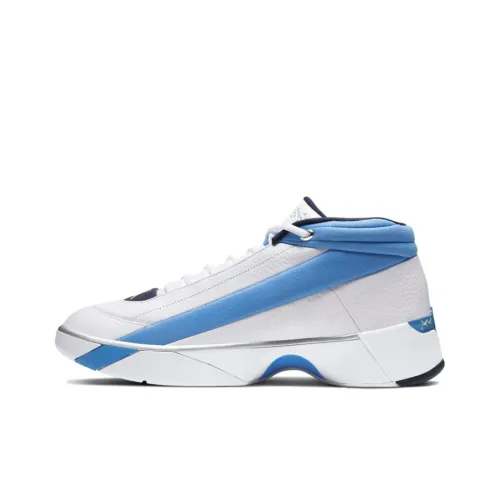 Джордан Team Showcase MID Топ Баскетбольные кроссовки Унисекс Каролина Синий