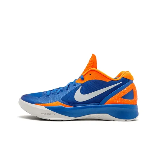 nike Hyperdunk 2011 Zoom Low 'Linsanity' Амортизаторы Slip-resistant Низкий Топ Баскетбольные кроссовки Мужской Синий Желтый