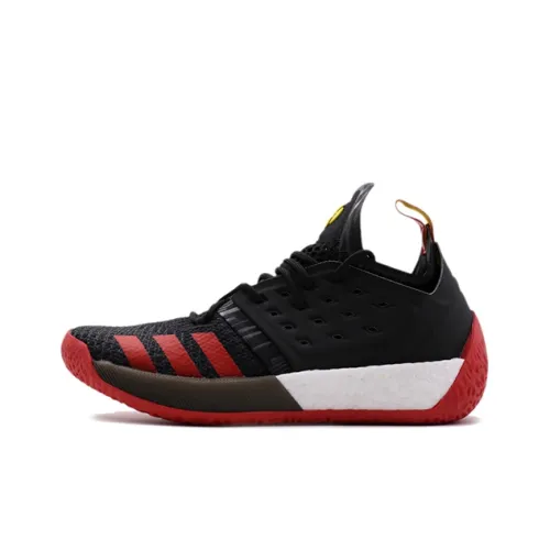 Adidas Harden Vol.2 Амортизирующие низкие баскетбольные кроссовки для игры Мужские Черные Красные