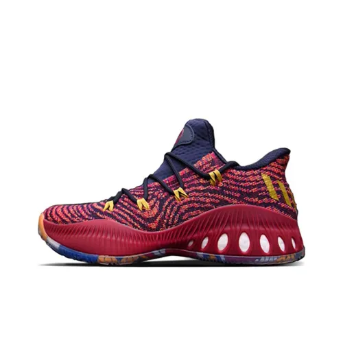Adidas Crazy Explosive Low PK Vegas CE Лас-Вегас Нескользящий Легкий Низкий Топ Баскетбольные Кроссовки Мужские Красный Синий