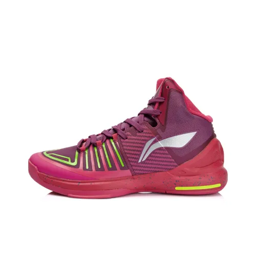 Лайнер Speed 1 MID Баскетбольные кроссовки Мужские Розовый Красный