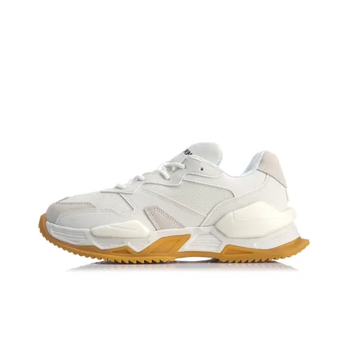 LINING Reburn Classic Низкие Баскетбольные Кроссовки Мужские Айвори