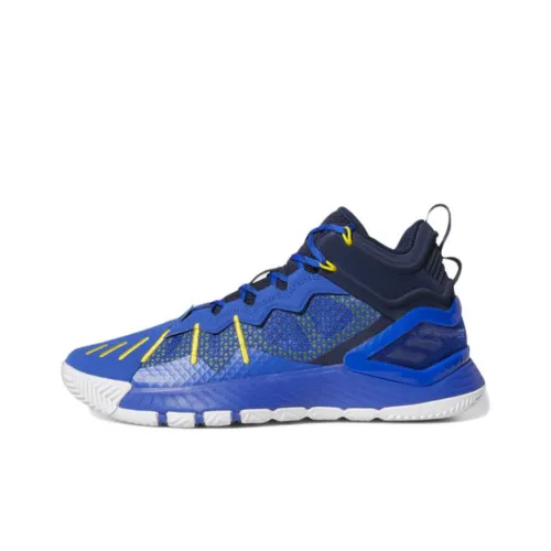 Adidas D Rose Son Of Chi Slip-resistant Abrasion-resistant MID Баскетбольные кроссовки для игры Мужской Синий